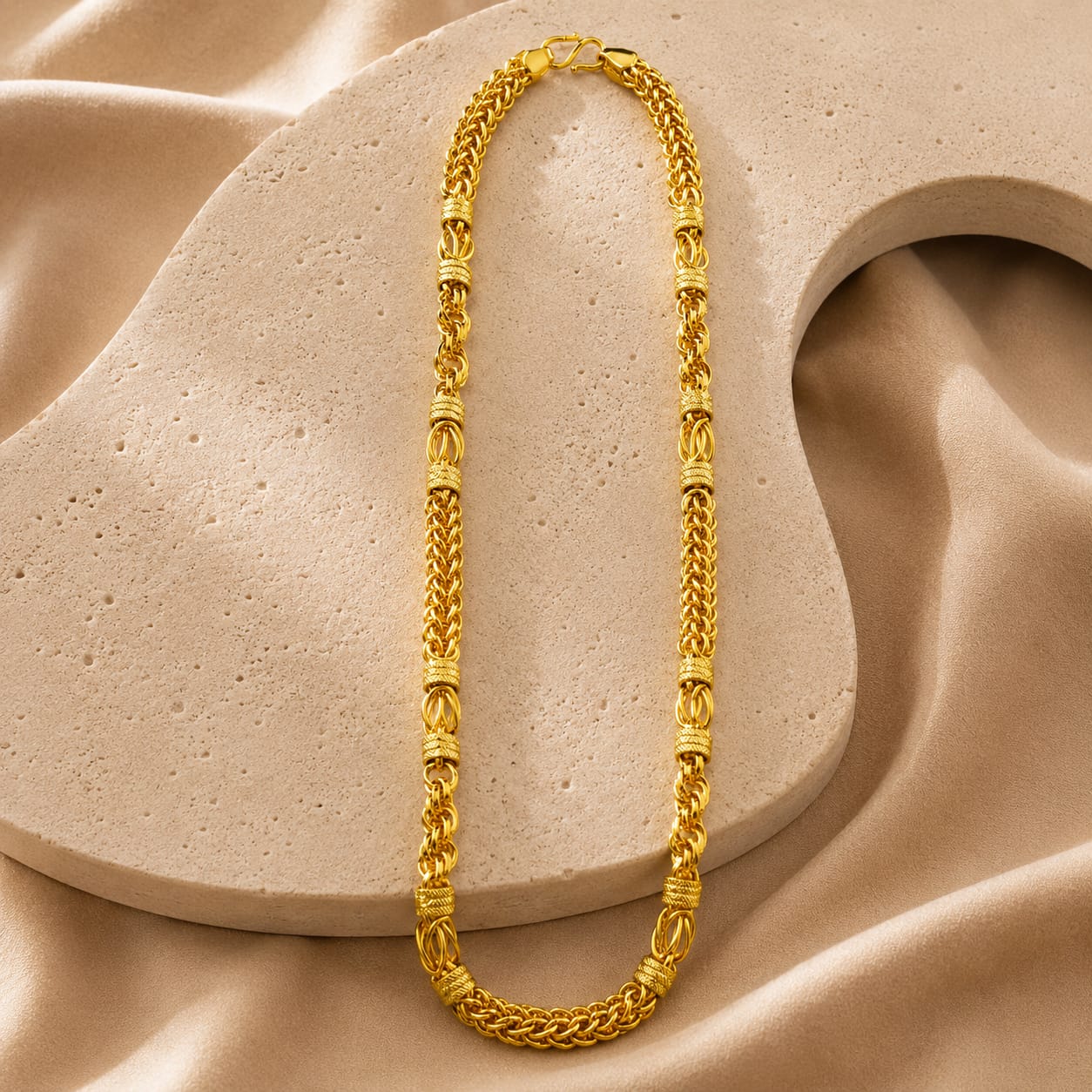 Royal Weave Gold Chain